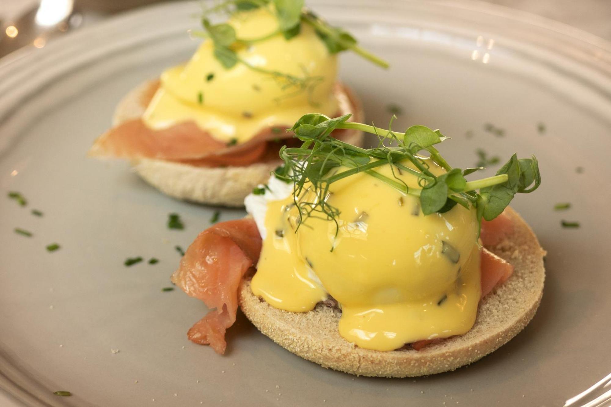 באת' Leighton House - Boutique Guesthouse מראה חיצוני תמונה Eggs Benedict